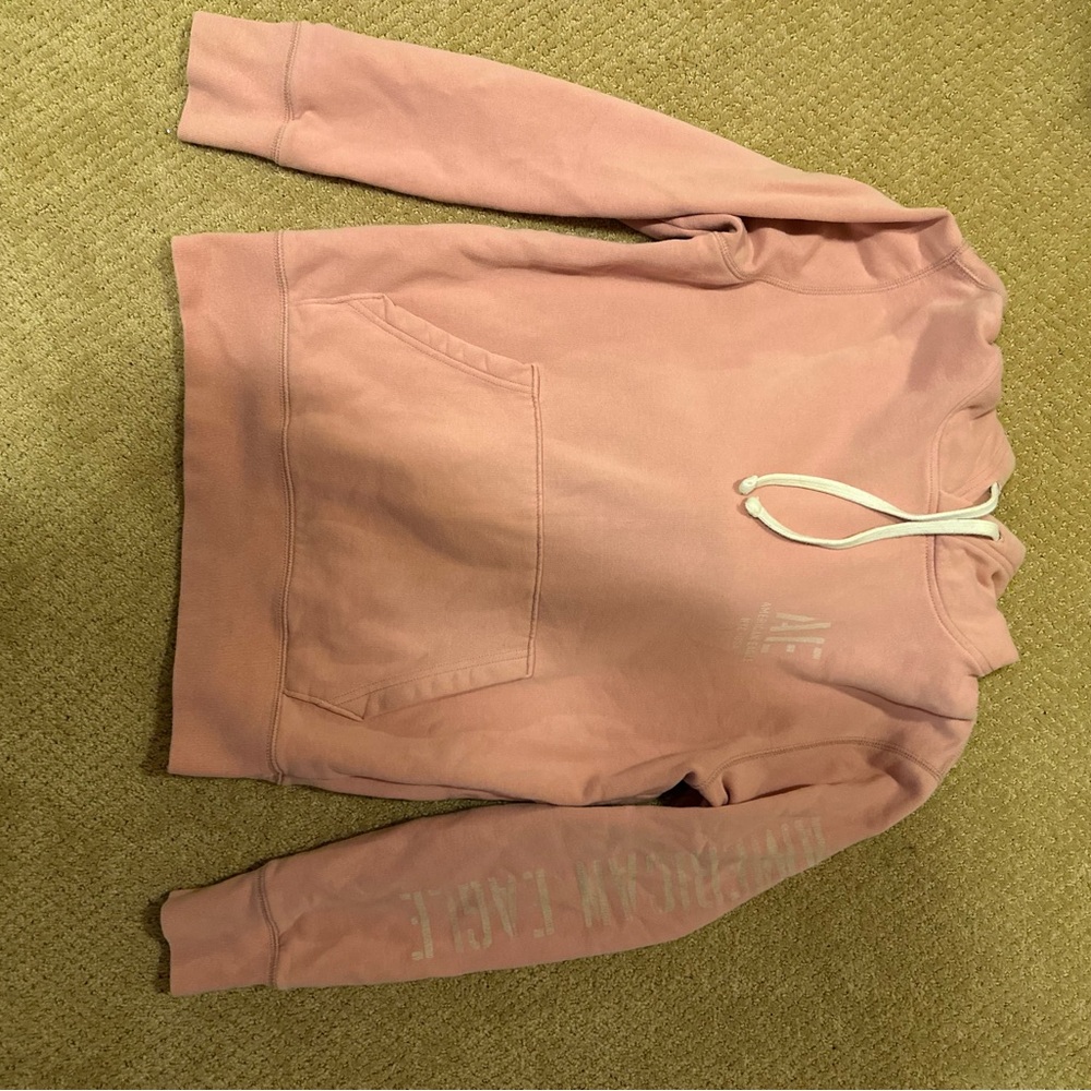 Pink Hoodie with Front Pocket